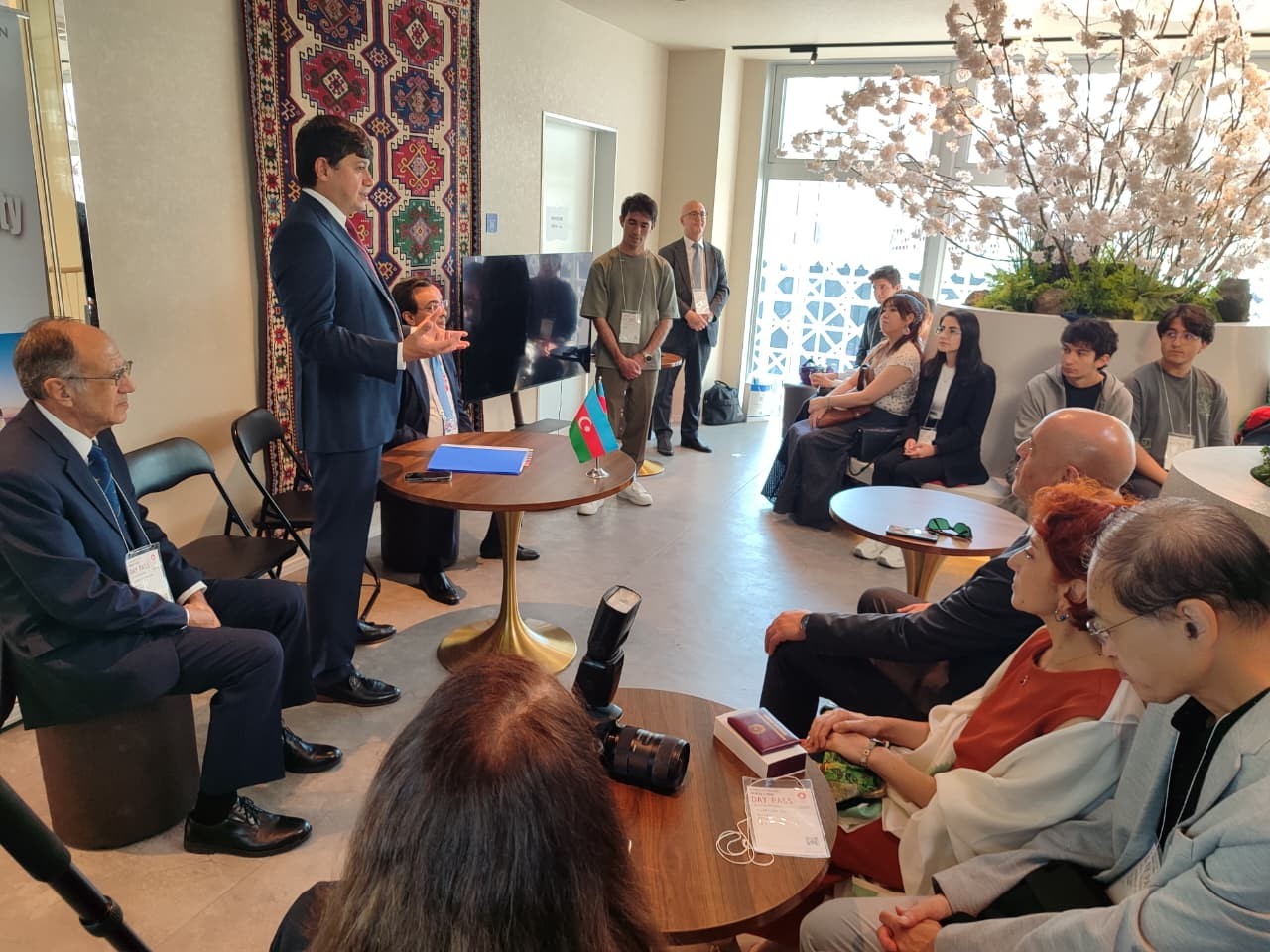 Fuad Muradov Yaponiyadakı Azərbaycan icması ilə görüşüb - FOTOLAR